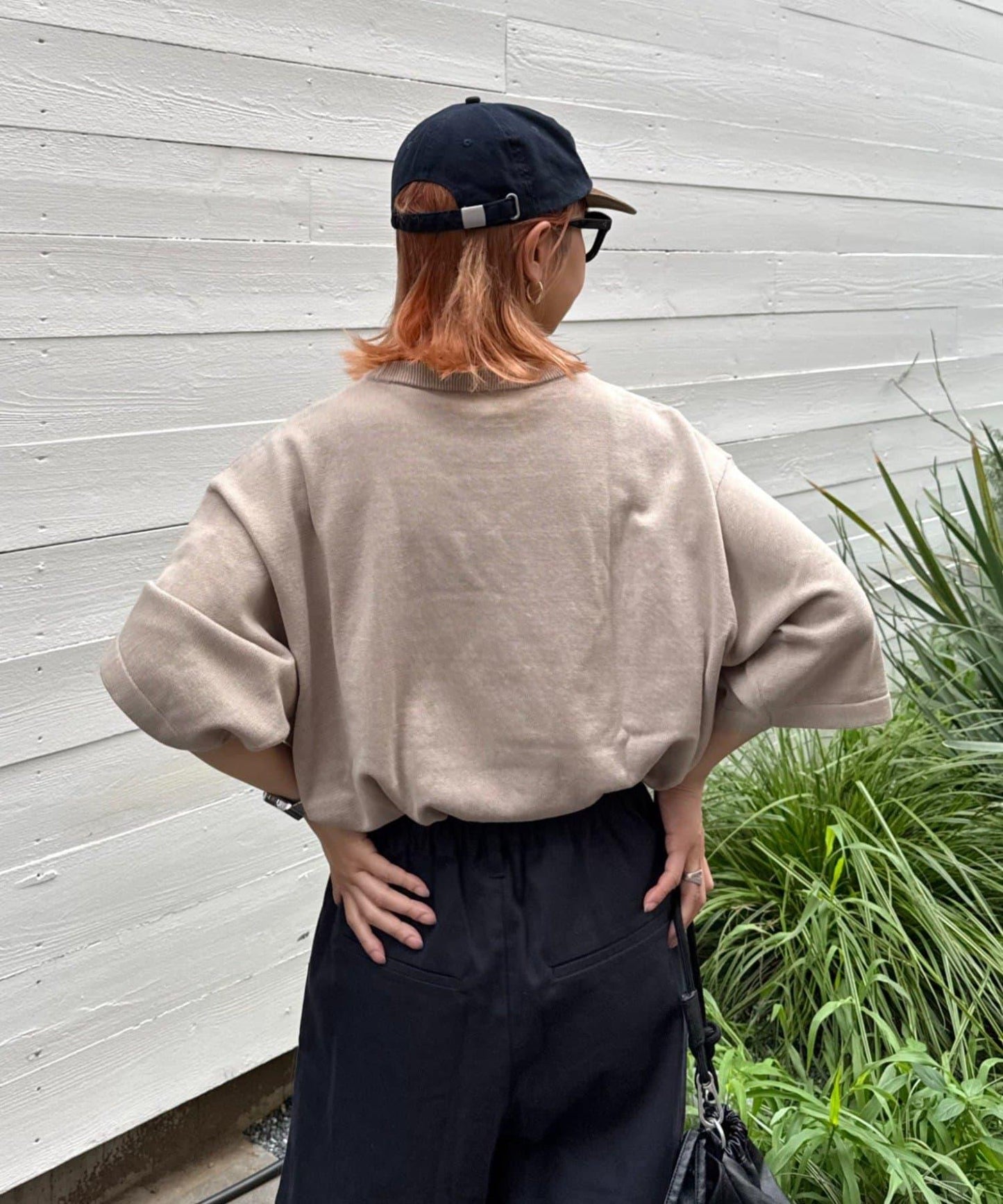 【男女通用】動物紋狗夏季針織半袖T恤