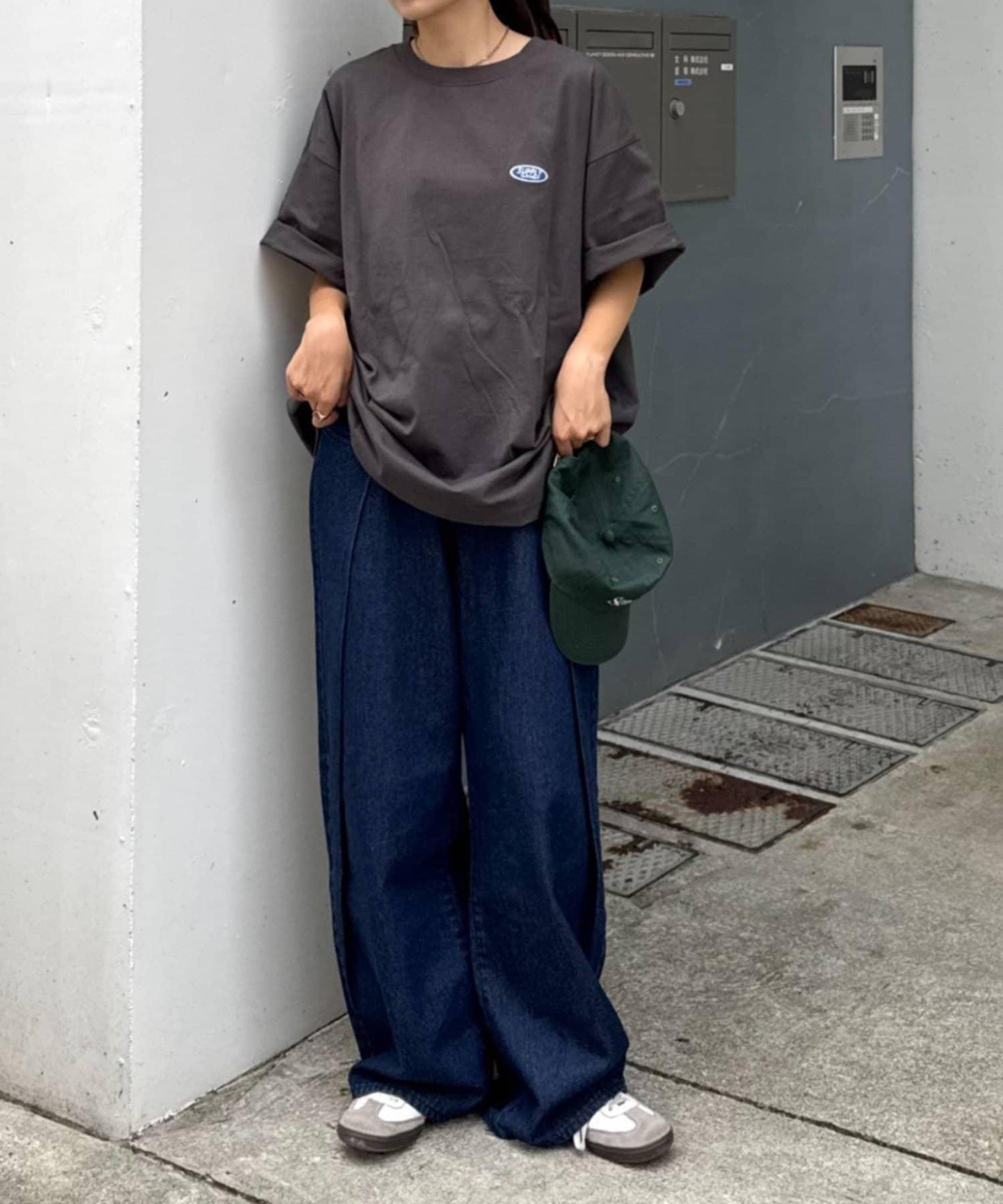 多色圖形印花T恤