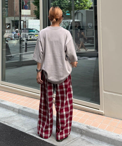 【男女通用】動物紋狗夏季針織半袖T恤