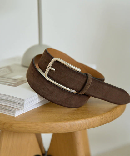 【Hoaw.】絨麵皮扣帶