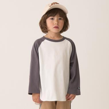 【舒適天竺】寬鬆版型插肩袖T恤