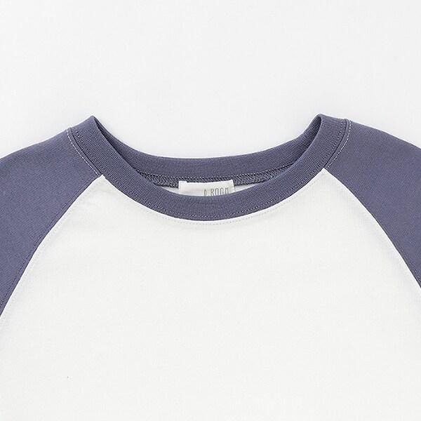 【舒適天竺】寬鬆版型插肩袖T恤