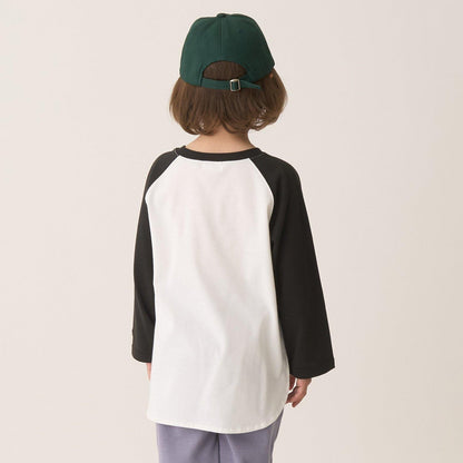 【舒適天竺】寬鬆版型插肩袖T恤