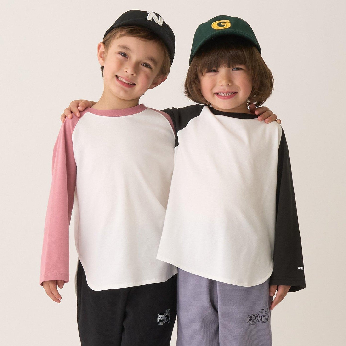 【舒適天竺】寬鬆版型插肩袖T恤