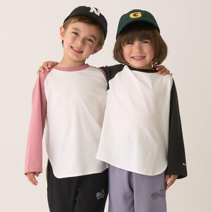 【舒適天竺】寬鬆版型插肩袖T恤