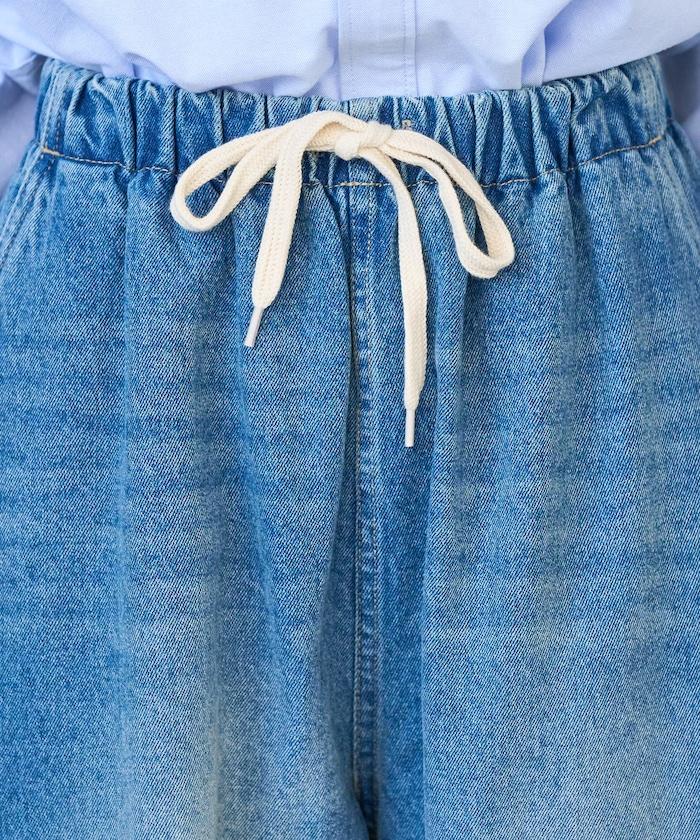 洗水處理 卷邊 休閒牛仔褲