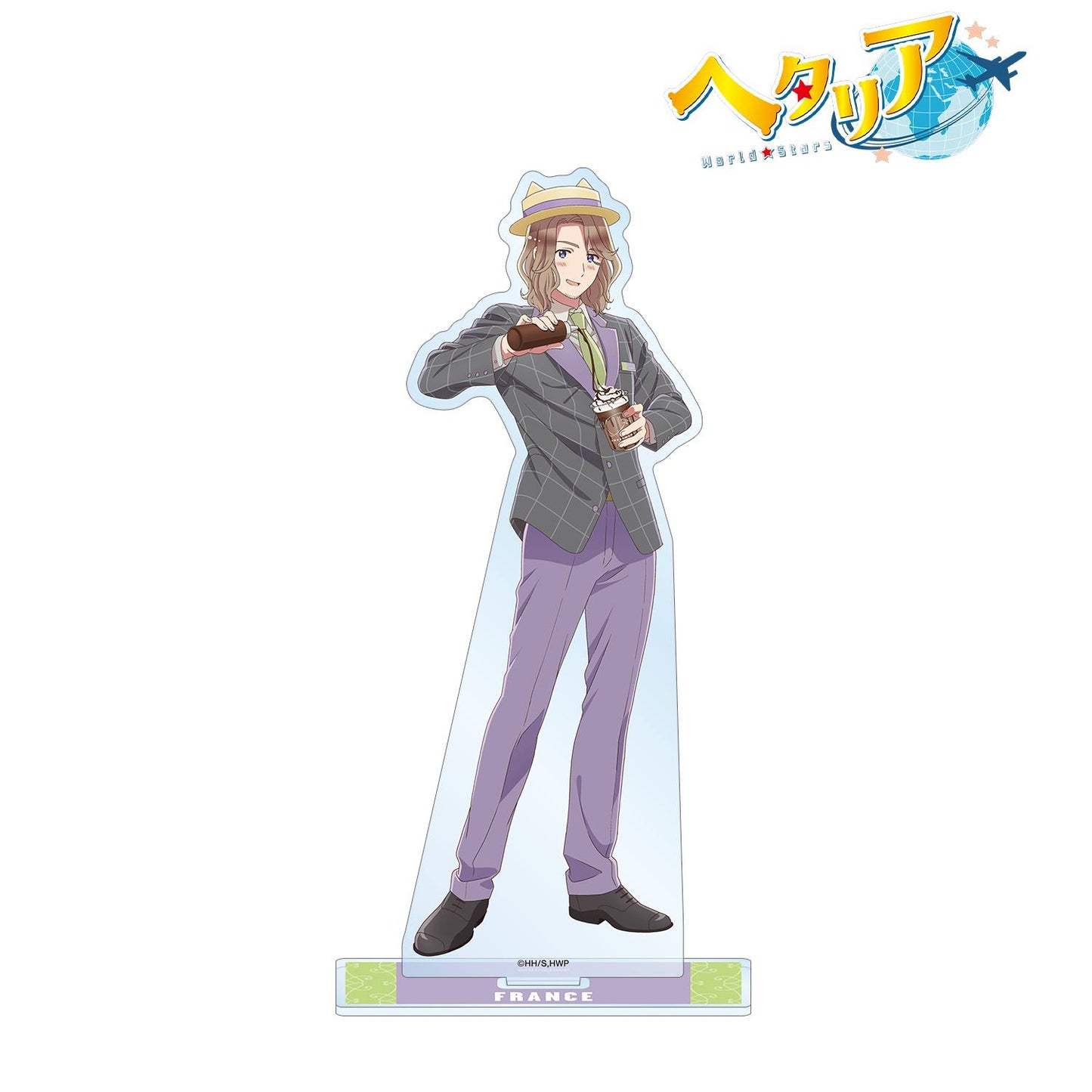 《黑塔利亞 World★Stars》描き下ろし插圖 法國 遊樂園版 BIG亞克力立牌