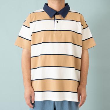 【爸爸同款】Dad翻領橄欖球短袖T恤