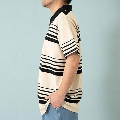 【爸爸同款】Dad翻領橄欖球短袖T恤