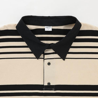 【爸爸同款】Dad翻領橄欖球短袖T恤