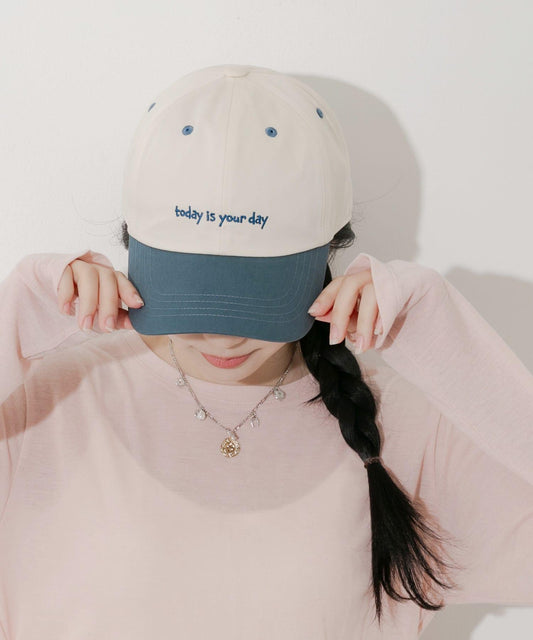 拼色棉質棒球帽