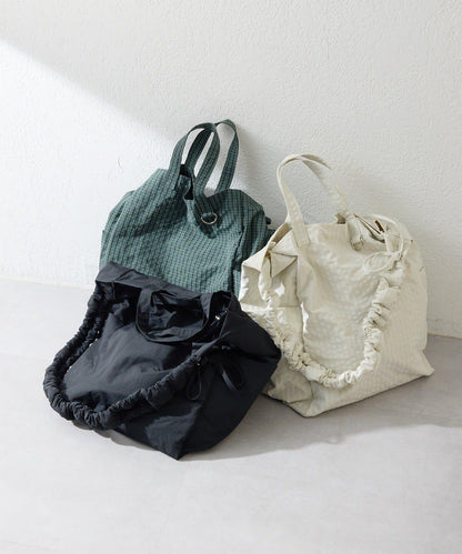 《超輕量340g/A4尺寸適配》布料2WAY雙肩包L