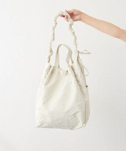 《超輕量340g/A4尺寸適配》布料2WAY雙肩包L