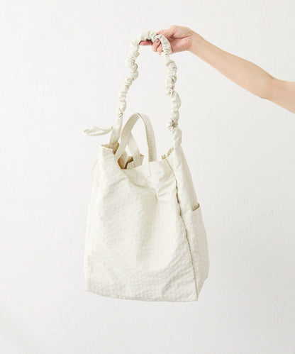 《超輕量340g/A4尺寸適配》布料2WAY雙肩包L