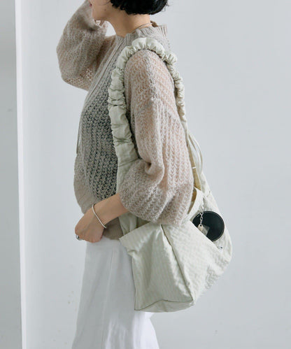 《超輕量340g/A4尺寸適配》布料2WAY雙肩包L