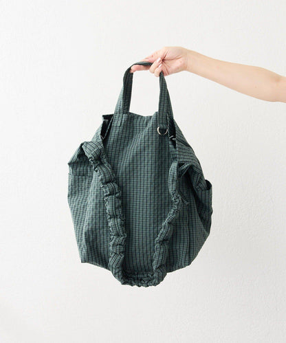 《超輕量340g/A4尺寸適配》布料2WAY雙肩包L