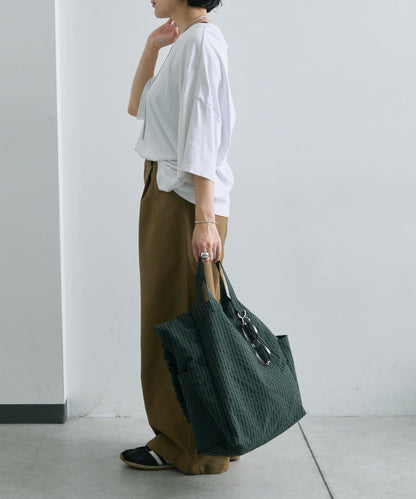 《超輕量340g/A4尺寸適配》布料2WAY雙肩包L