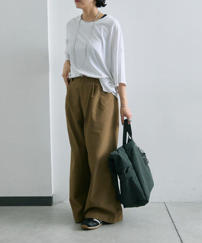 《超輕量340g/A4尺寸適配》布料2WAY雙肩包L