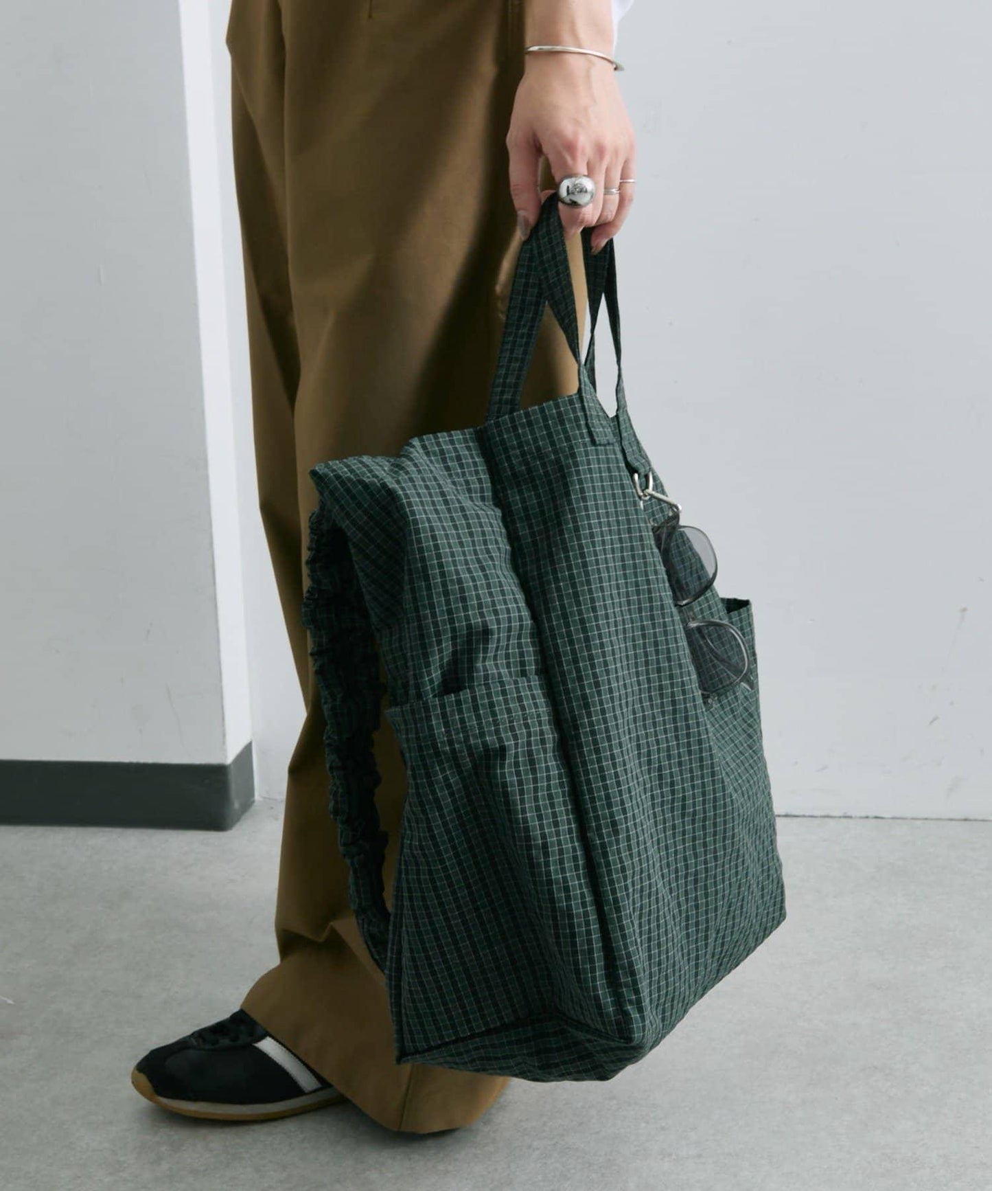 《超輕量340g/A4尺寸適配》布料2WAY雙肩包L