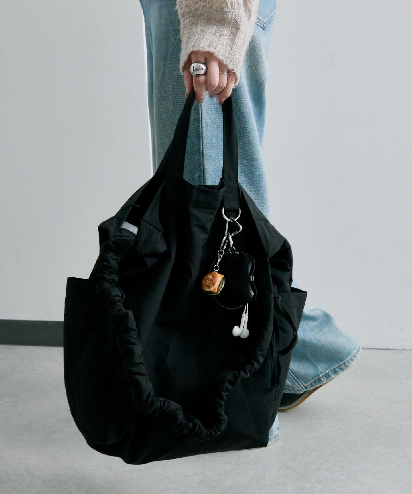 《超輕量340g/A4尺寸適配》布料2WAY雙肩包L