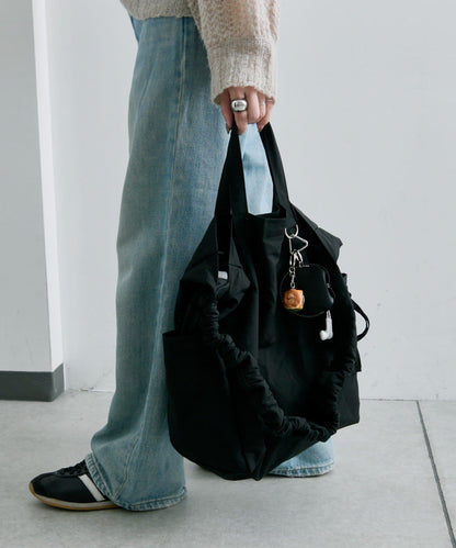 《超輕量340g/A4尺寸適配》布料2WAY雙肩包L