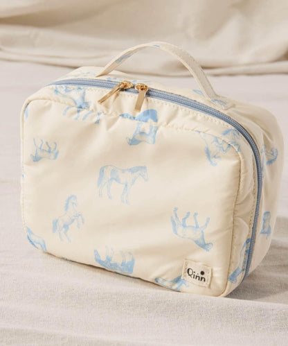 【兒童】【Qinn】多功能織帶標籤化妝包