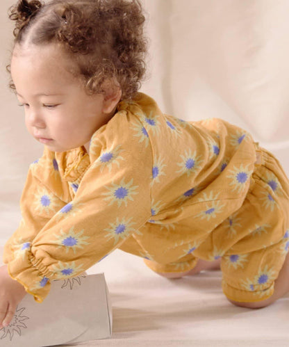 【嬰兒】【Qinn】雙層紗布上衣