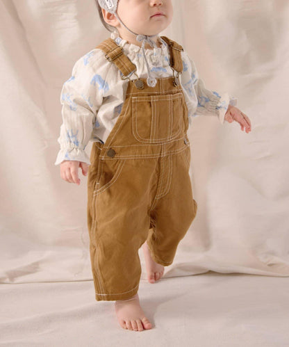 【嬰兒】【Qinn】雙層紗布上衣