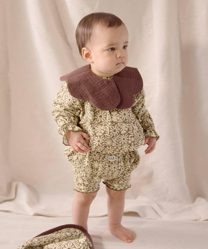 【嬰兒】【Qinn】雙層紗布上衣