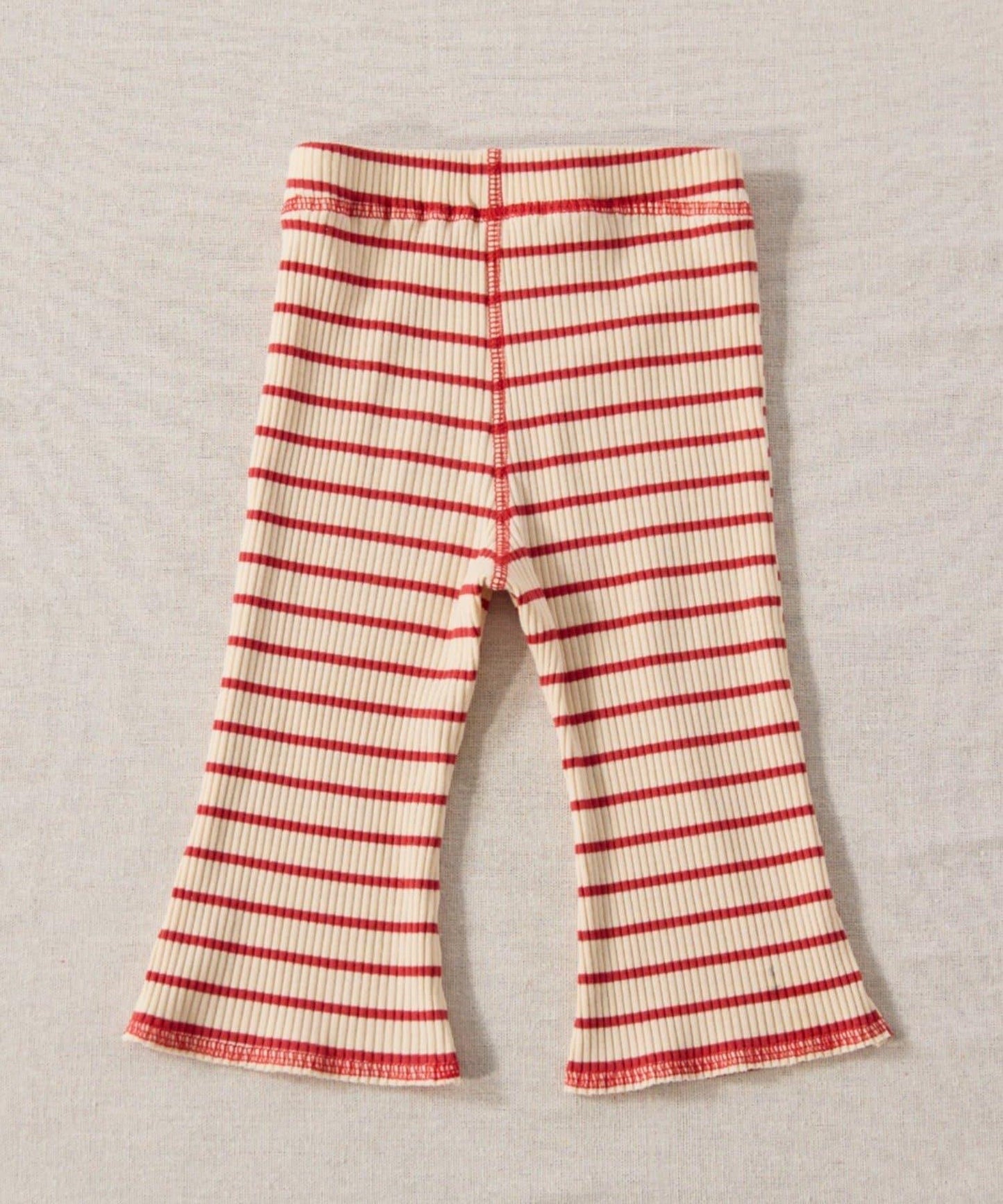 【嬰兒】【Qinn】條紋彈力緊身褲