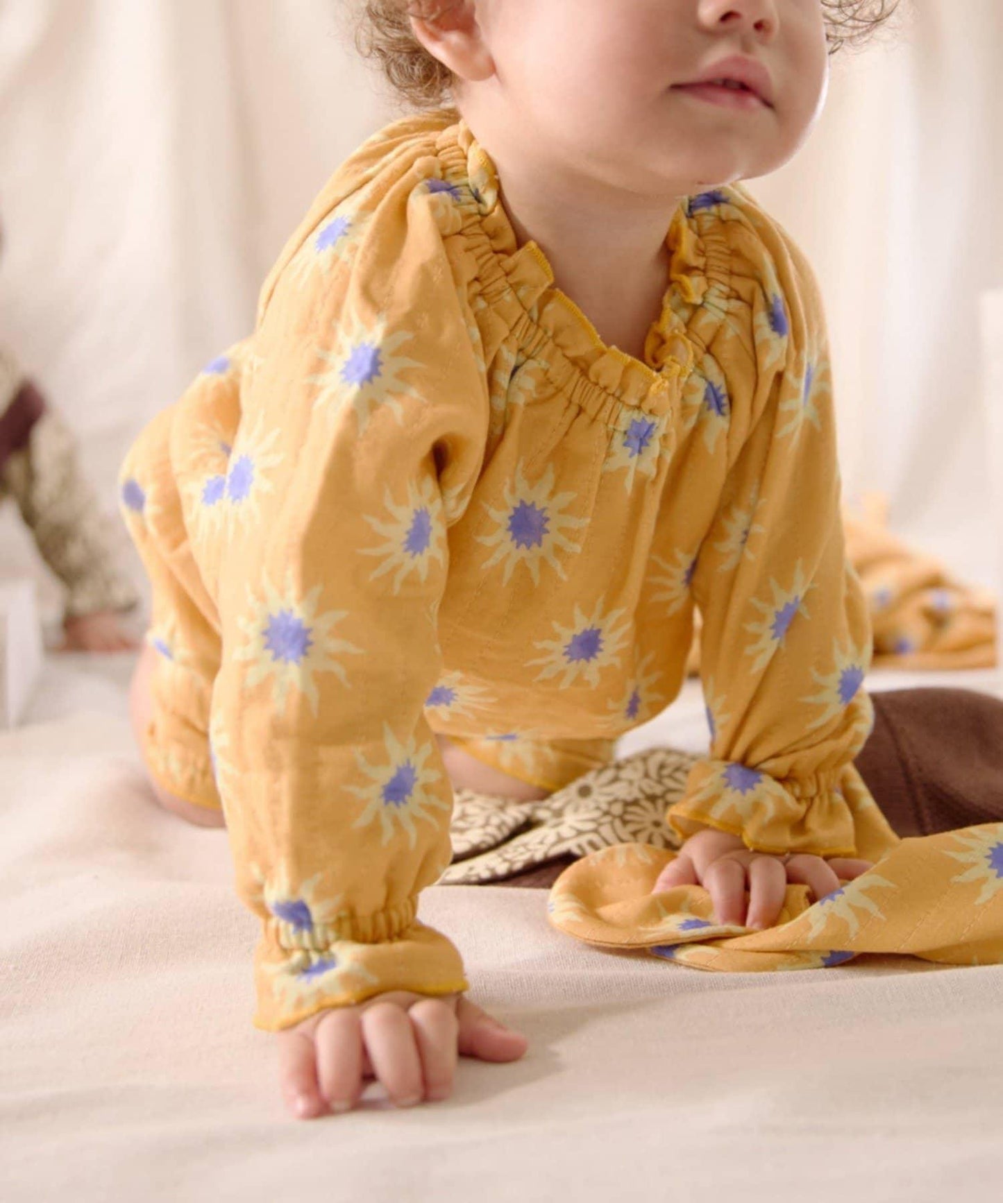 【嬰兒】【Qinn】雙層紗布上衣