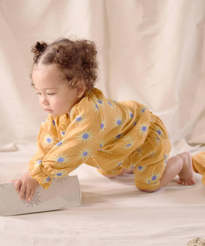 【嬰兒】【Qinn】雙層紗布上衣