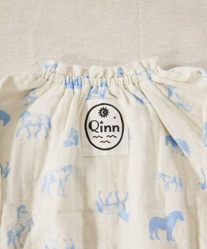 【嬰兒】【Qinn】雙層紗布上衣
