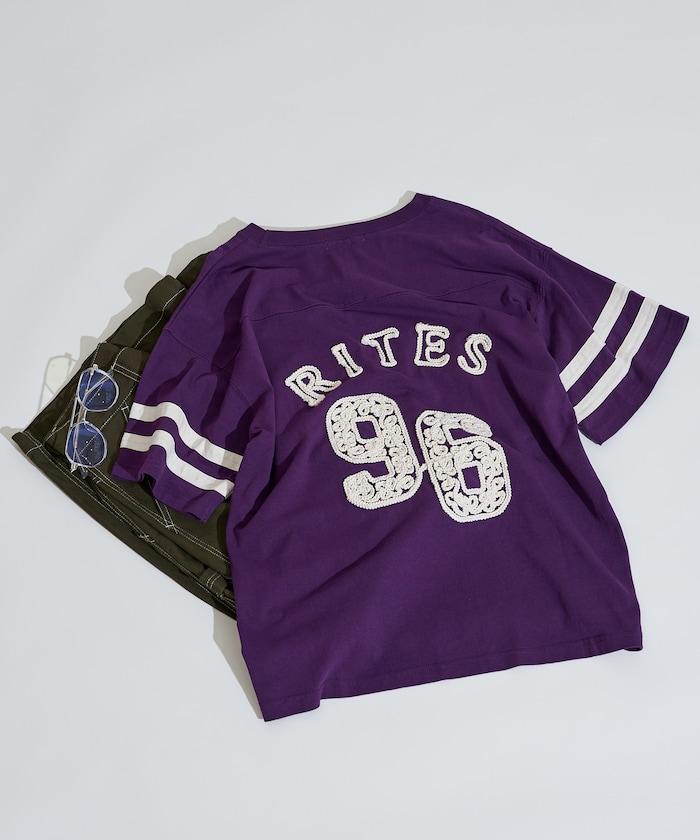 編繡數字印花T恤