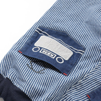 電車長款工裝褲