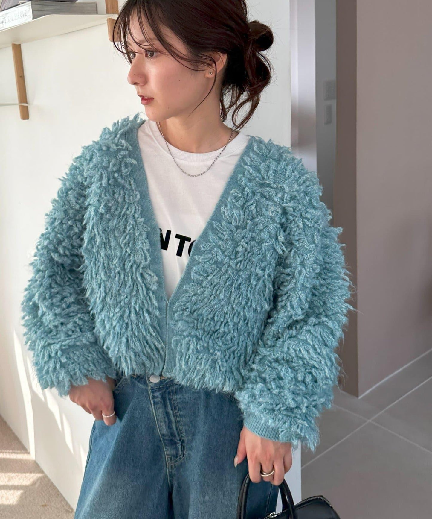 【Discoat】流蘇開衫