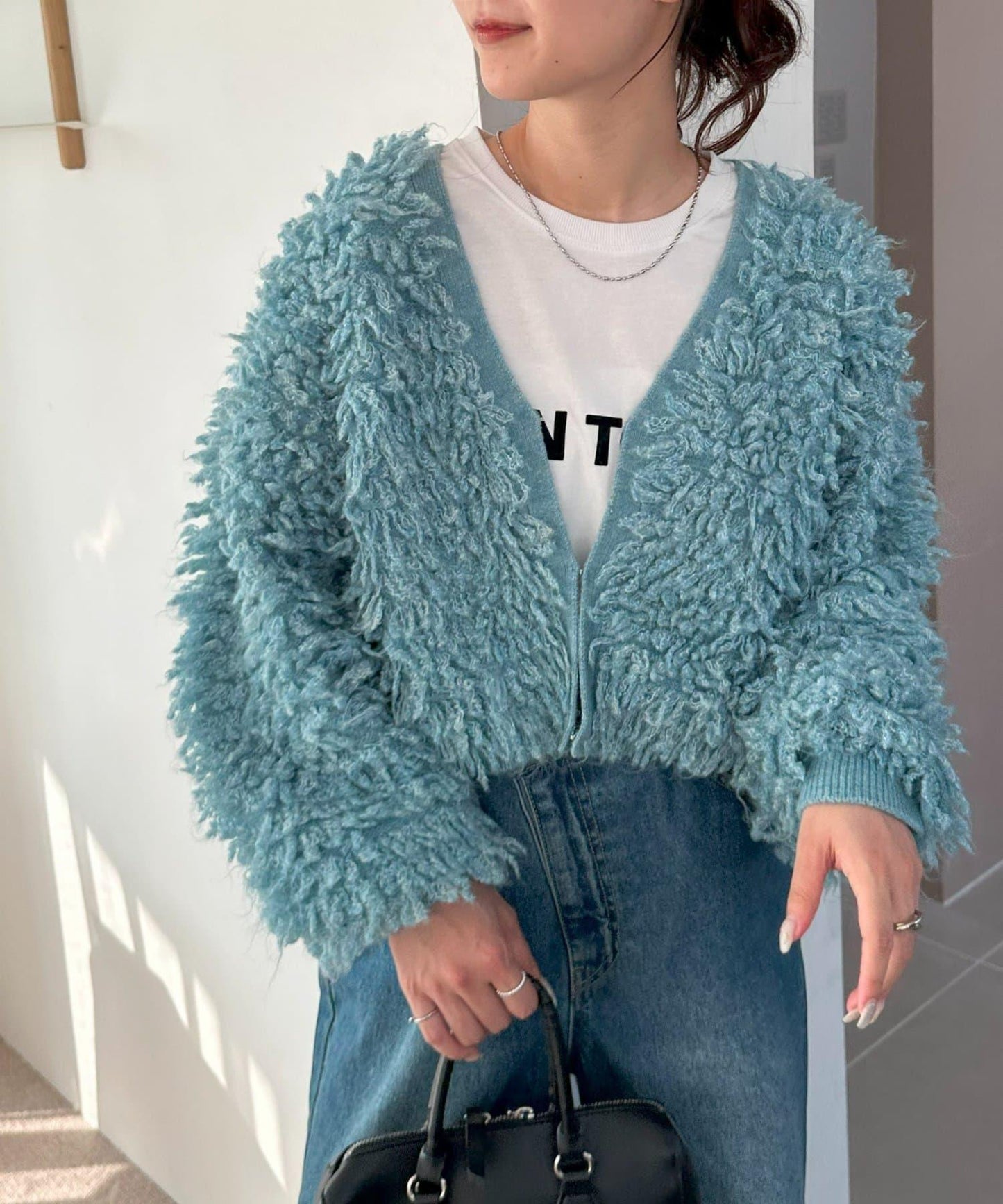 【Discoat】流蘇開衫