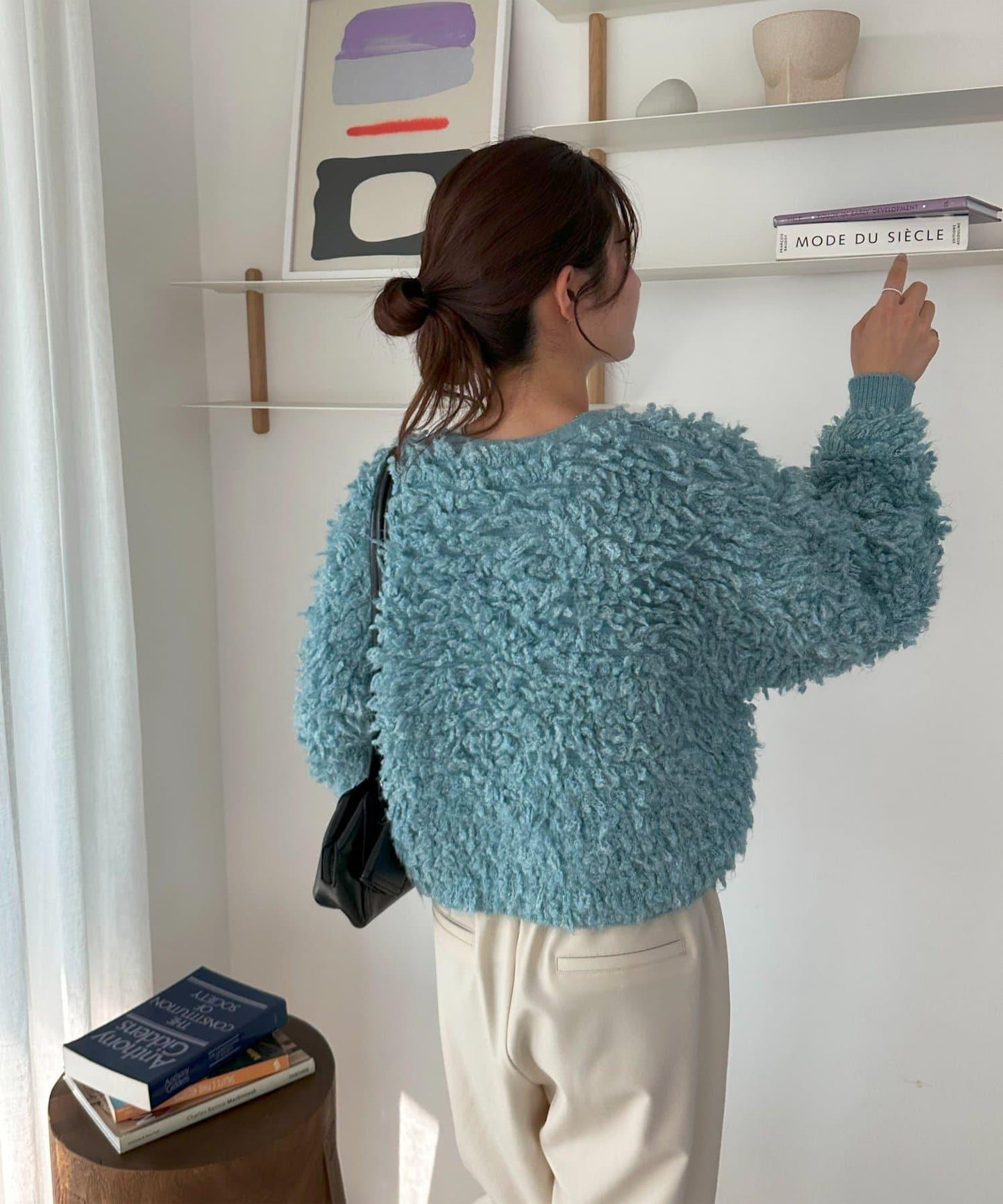 【Discoat】流蘇開衫