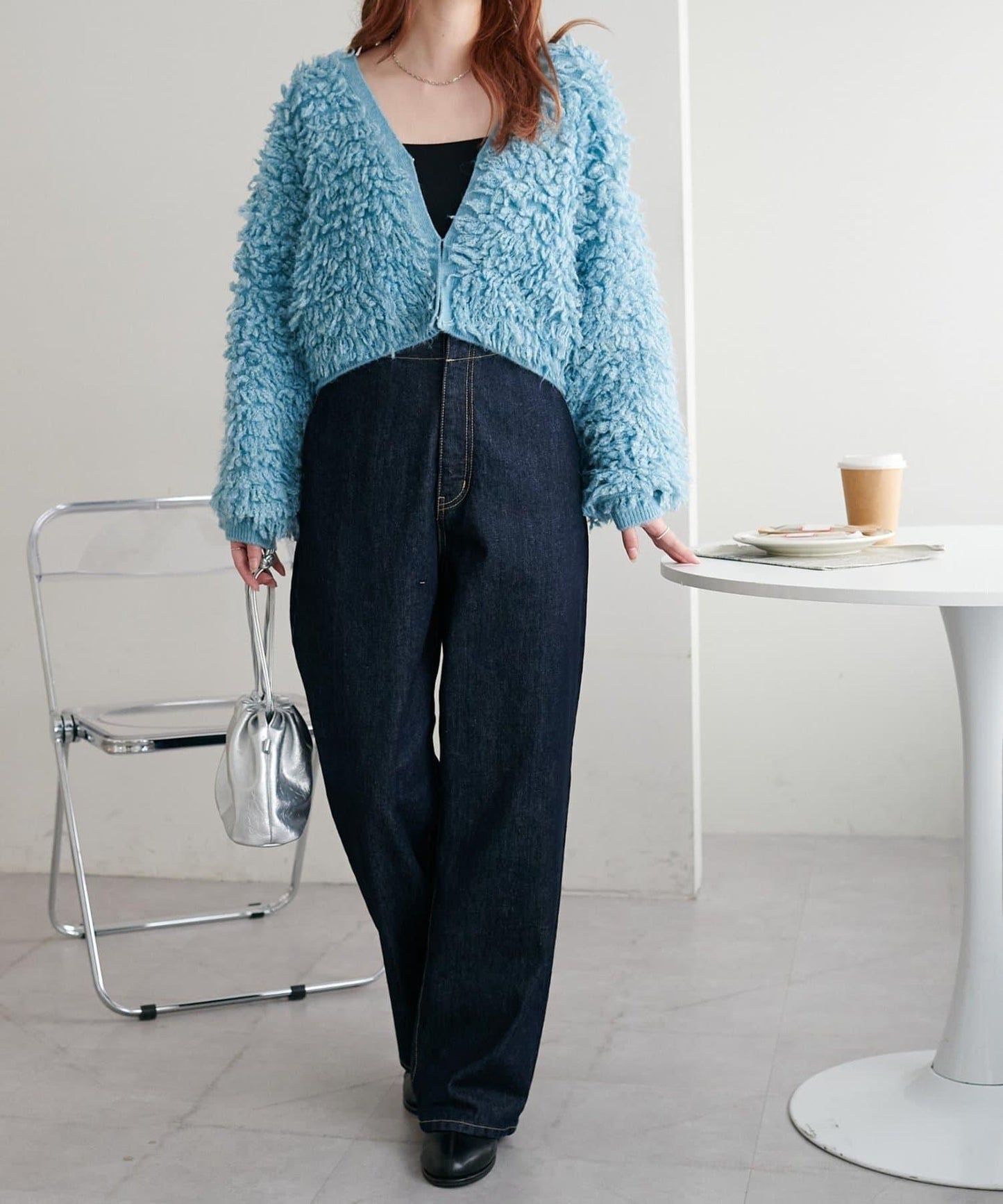 【Discoat】流蘇開衫