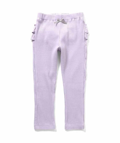 後褶邊緊身褲/7天風格褲 10分褲