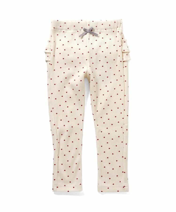 後褶邊緊身褲/7天風格褲 10分褲