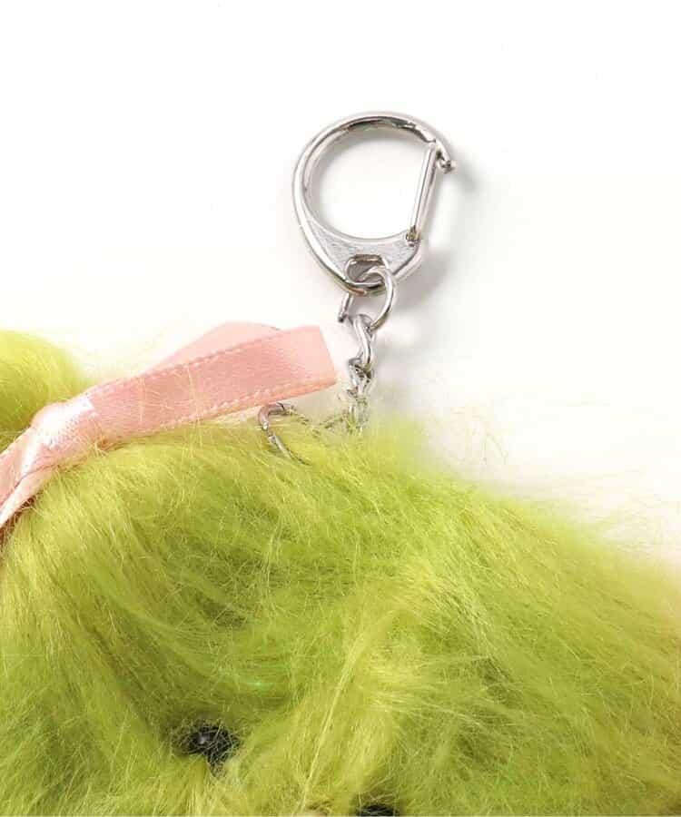 毛茸茸蝴蝶結怪獸掛飾