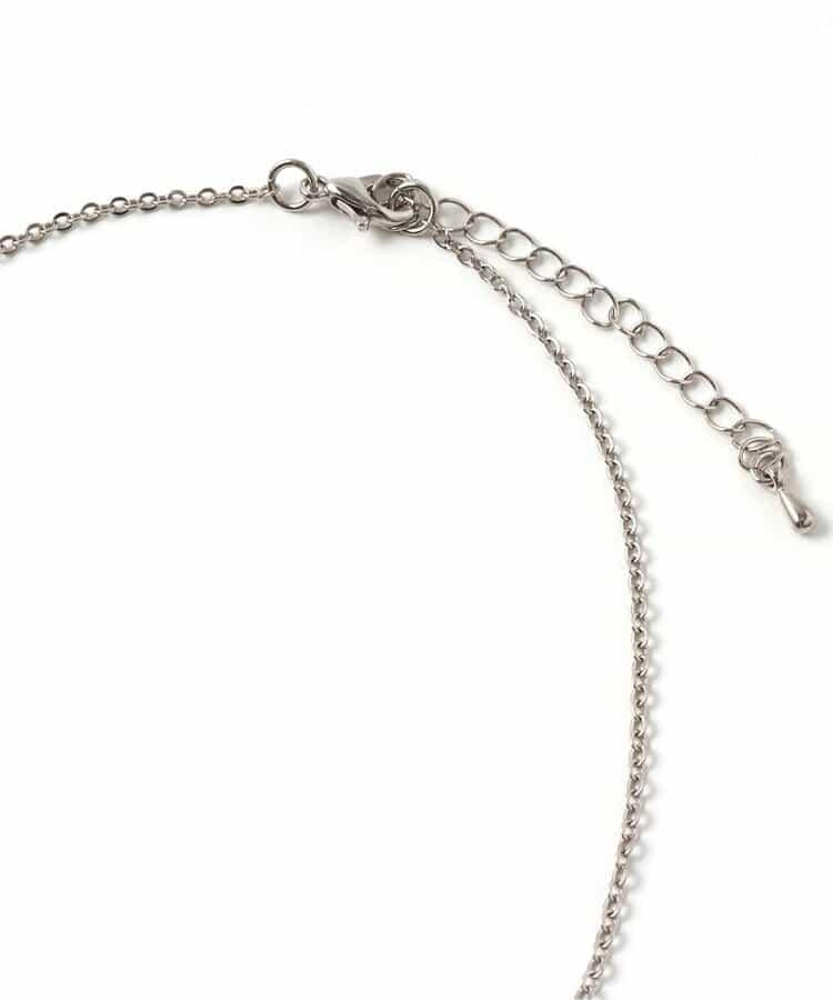 交叉圖案吊墜項鍊