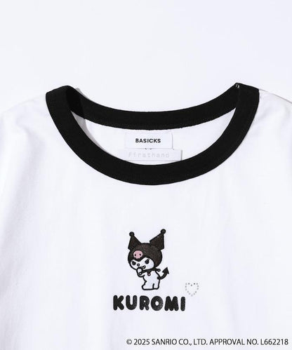 SANRIO 美樂蒂 庫洛米 撞色邊T恤