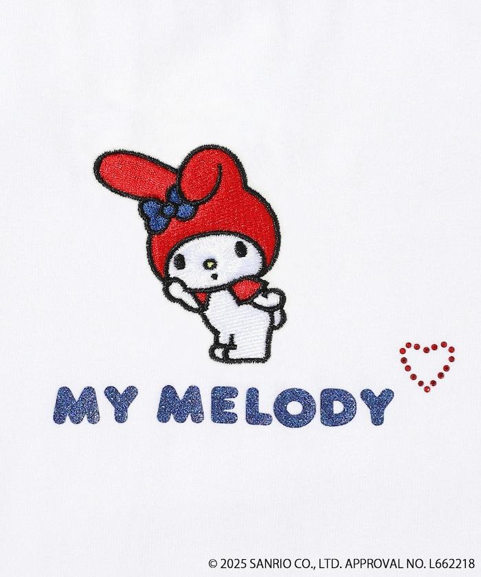 SANRIO 美樂蒂 庫洛米 撞色邊T恤