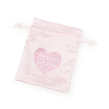 25週年紀念 閃亮愛心標誌束口袋