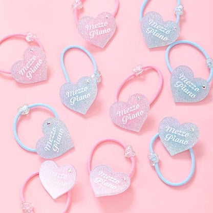 25週年閃亮愛心標誌發繩