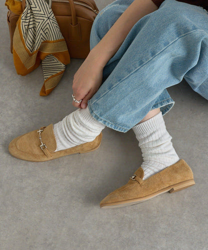 【時尚風格的腳部】棉質條紋襪