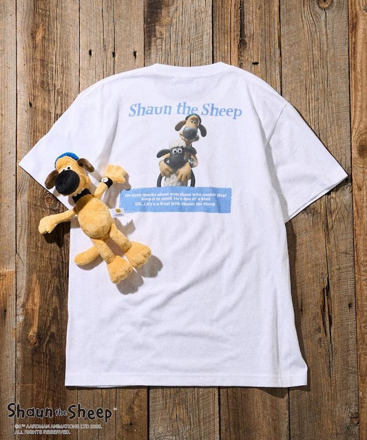 “Shaun the Sheep”背面印花T恤