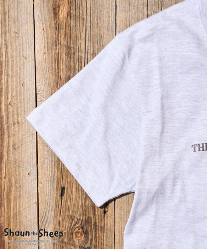 “Shaun the Sheep”前方標誌印花T恤